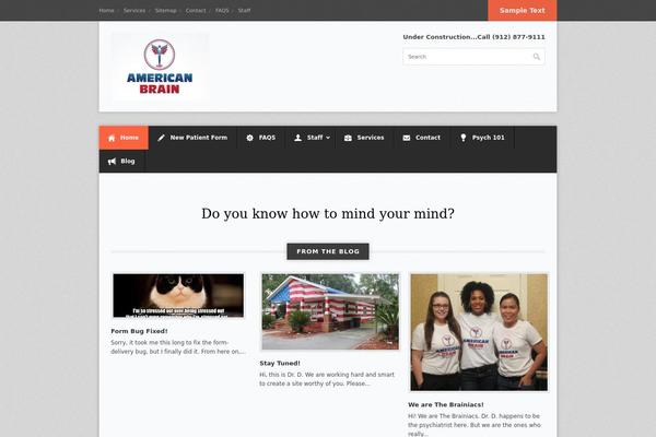 office theme site design template sample