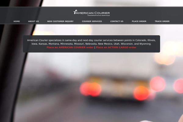 Sunrise theme site design template sample
