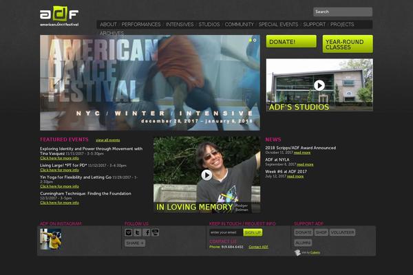 adf theme websites examples