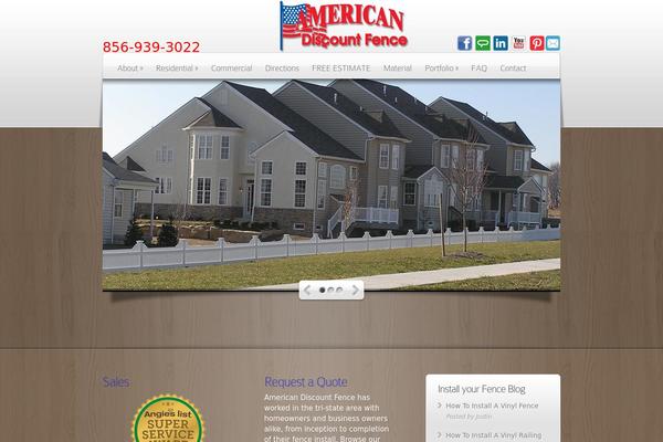 Deepfocus theme site design template sample