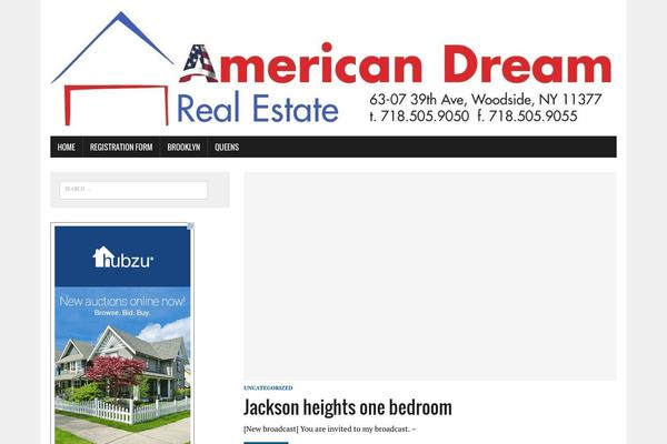 MH Newsdesk lite theme site design template sample