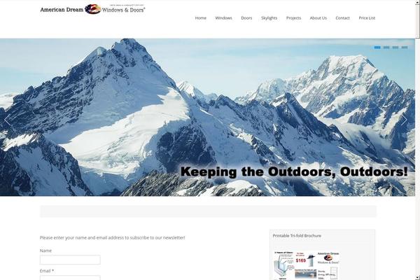 Seller theme site design template sample