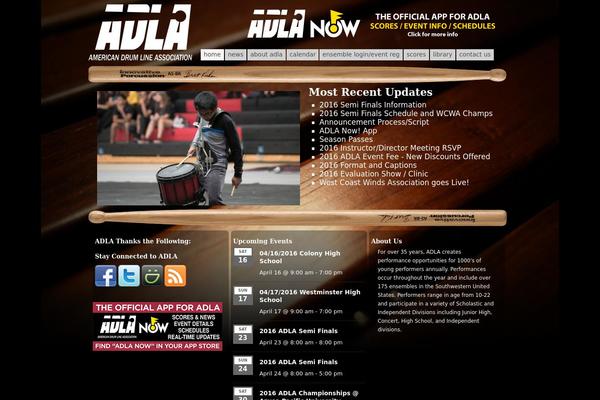 americandrumline.org site used Music-journal