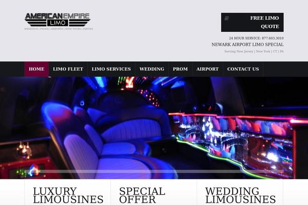 Cherry Framework theme site design template sample