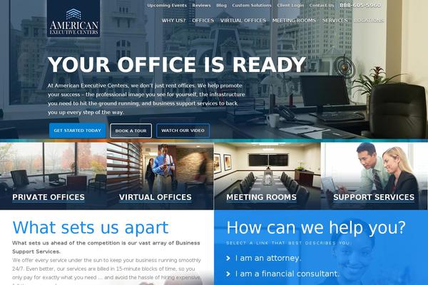 Aec theme site design template sample