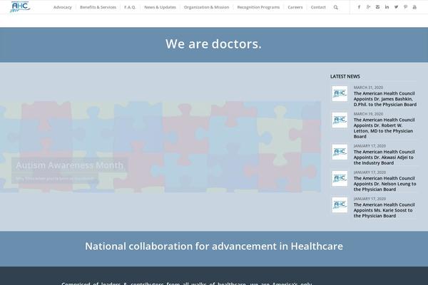 Enfold-child theme site design template sample