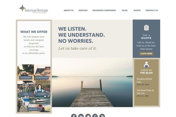 Outreach Pro theme site design template sample