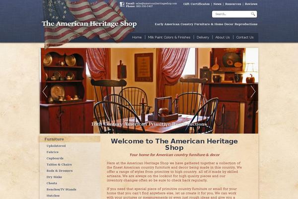 Ahs theme site design template sample