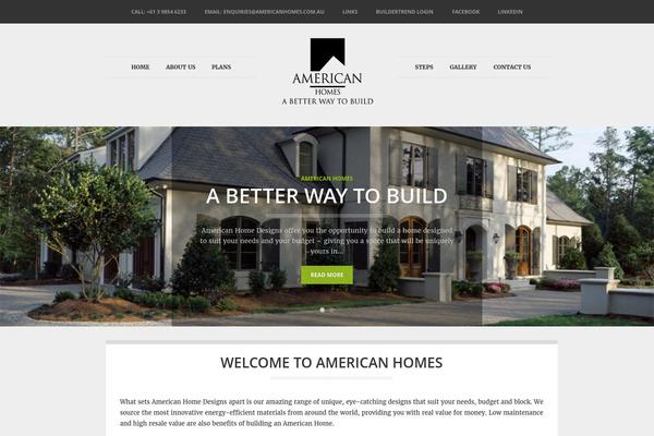 Adapt theme site design template sample
