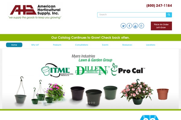 americanhort.com site used Ahs