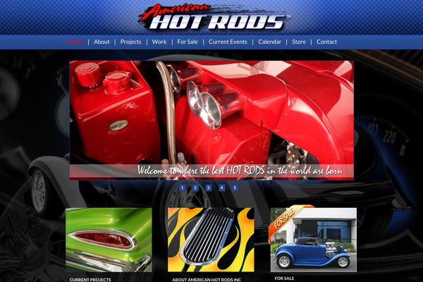 americanhotrodsinc.com site used Ssxtheme
