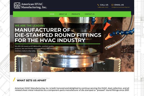 Industrial-child theme site design template sample