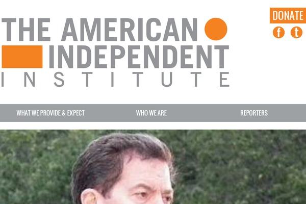 americanindependent.com site used Tai-theme