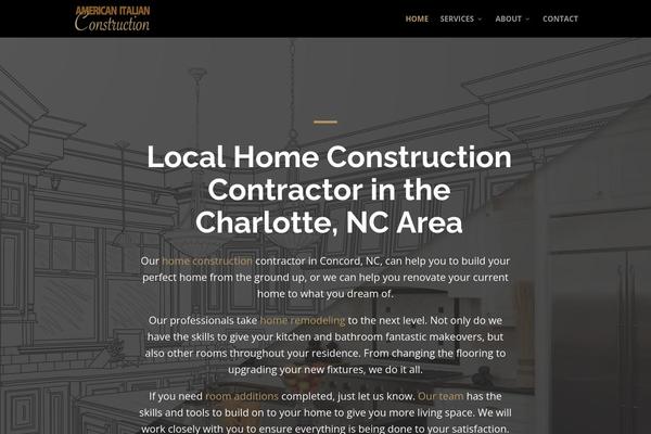 americanitalianconstruction.com site used Aic_2019theme