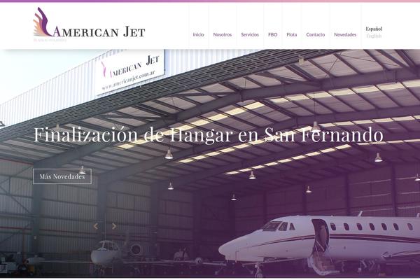 americanjet.com.ar site used Brook