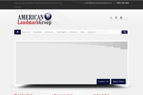 americanlandmarkgroup.com site used Maxx WP