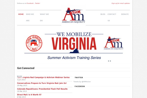 Site using Category Posts Widget plugin