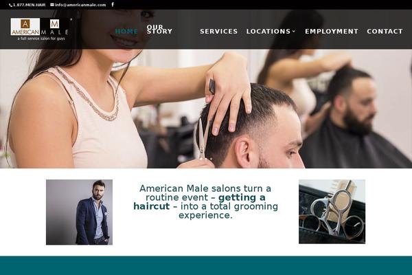 Divi Child theme site design template sample