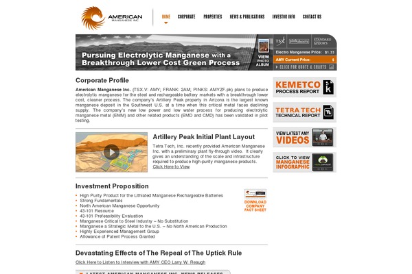 Ami theme site design template sample