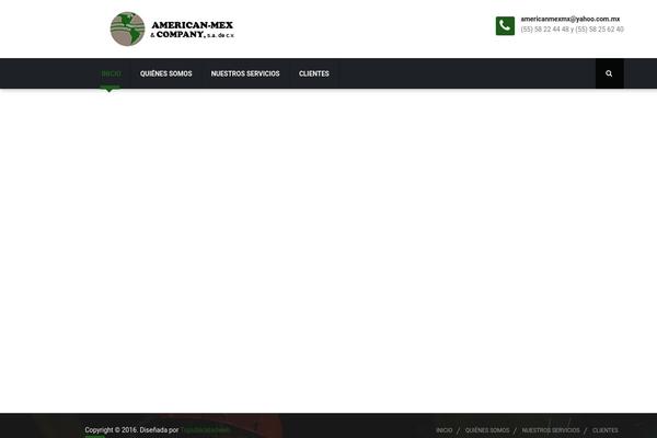 Bizspeak theme site design template sample