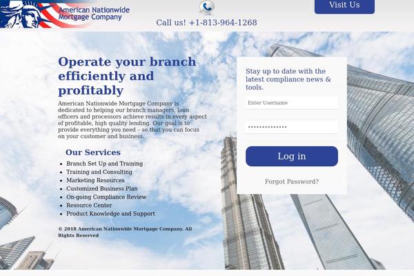 americannationwidelending.com site used Americannationwidelending.com