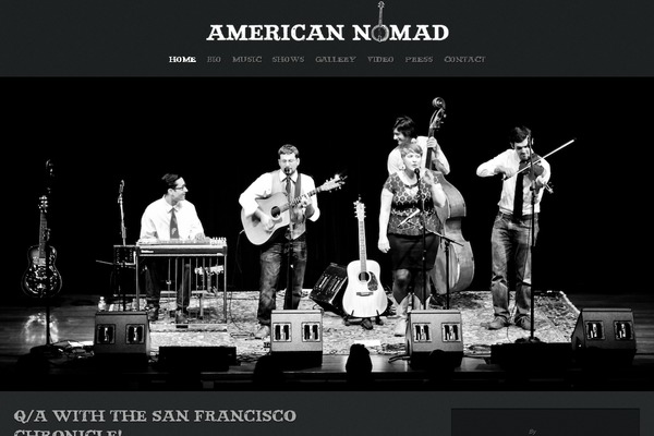 Music theme site design template sample