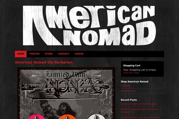 An theme site design template sample