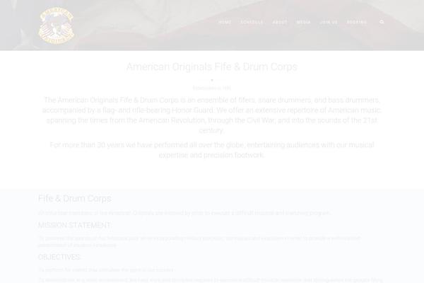 Site using MF Gig Calendar plugin