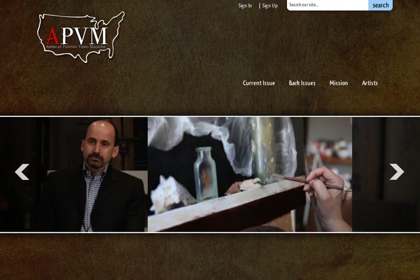 americanpaintingvideomagazine.com site used Americanpainting
