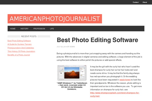 Metro theme site design template sample