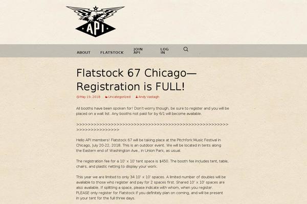 Api theme site design template sample