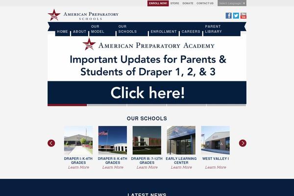 Aps theme site design template sample