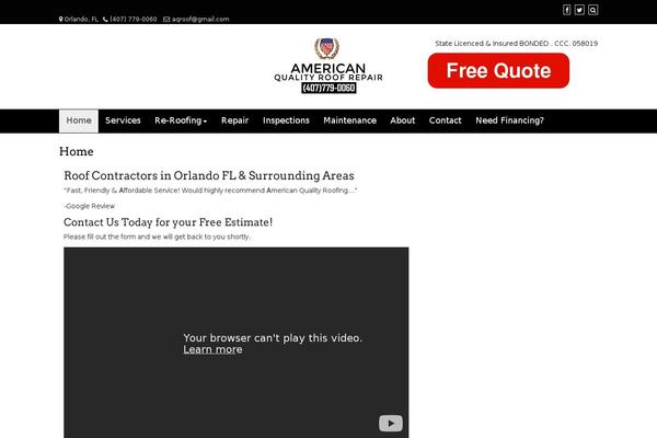 americanqualityroofing.com site used Di Multipurpose
