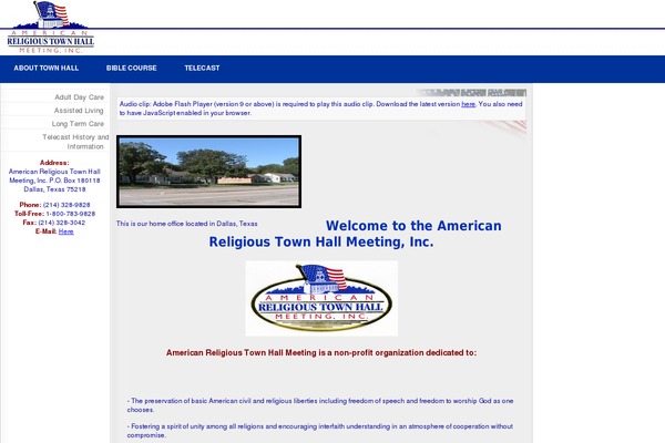 americanreligious.org site used American