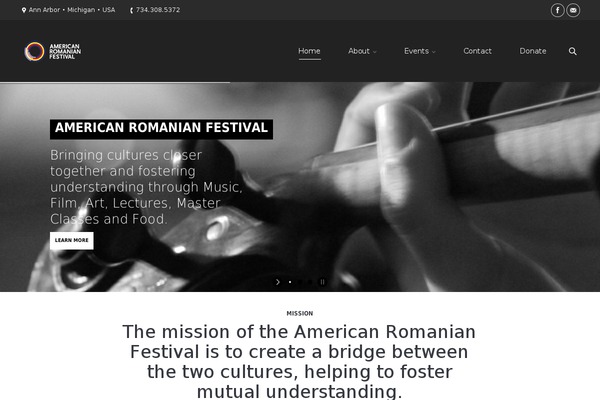 Site using The Events Calendar plugin