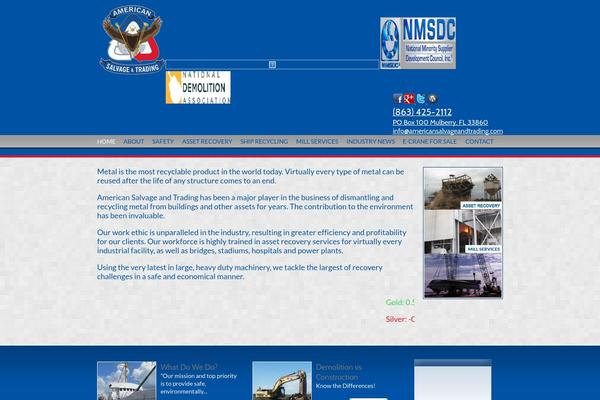 americansalvageandtrading.com site used Starkers