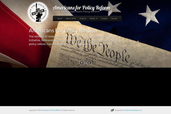 Tonic-pro theme site design template sample