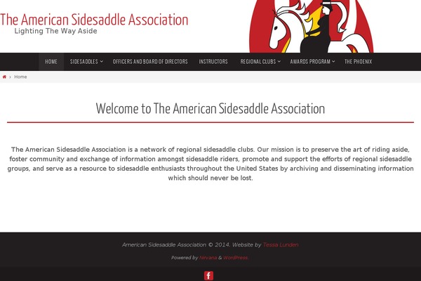 Nirvana theme site design template sample