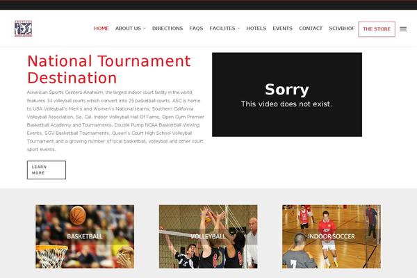 Salient Child theme site design template sample