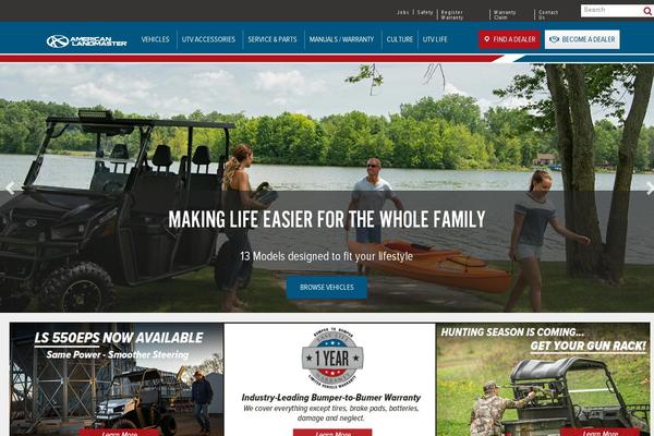 Landmaster theme site design template sample