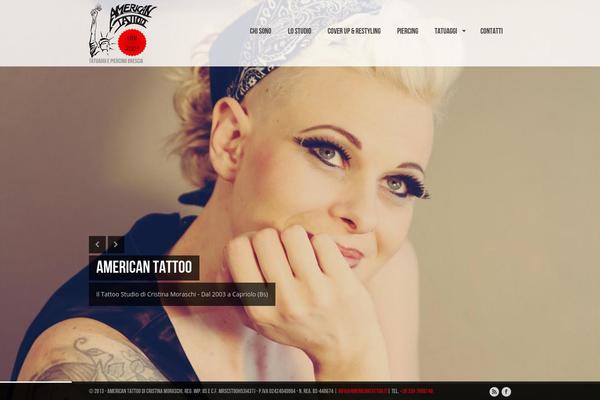 Lensa theme site design template sample