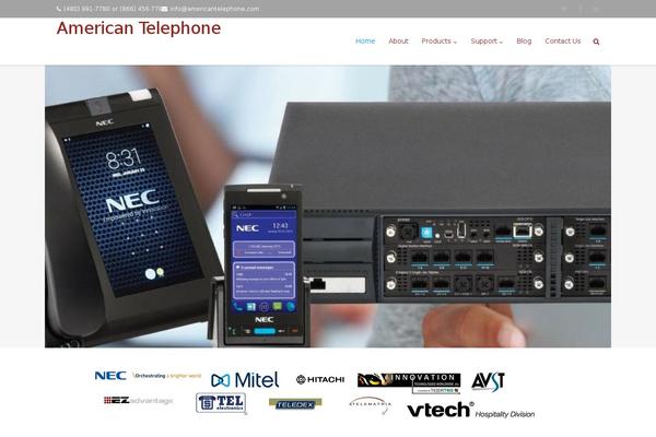 Ultra theme site design template sample