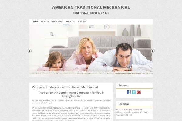 Halifax theme site design template sample