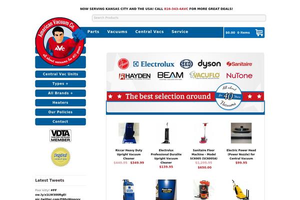 americanvacuumcompany.com site used Avc