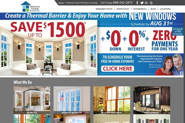 americanvisionwindows.com site used American-vision-windows