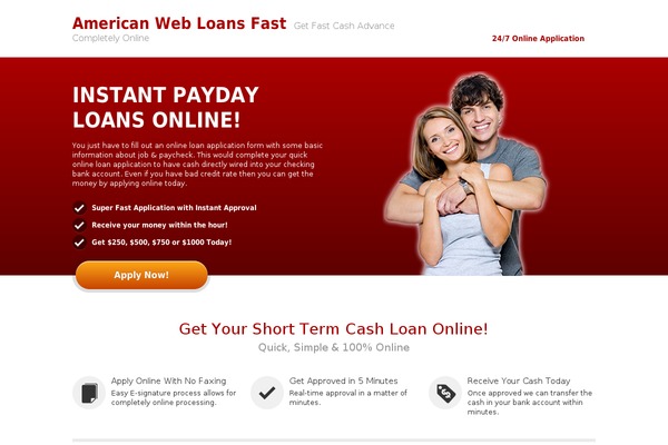 americanwebloansfast.com site used JUSTICE