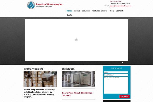 Aw theme site design template sample