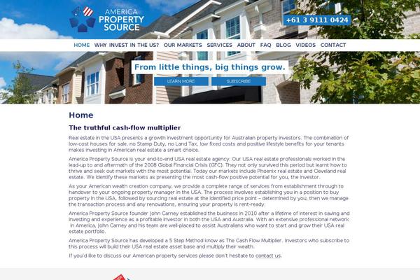 americapropertysource.com.au site used Americapropertysource