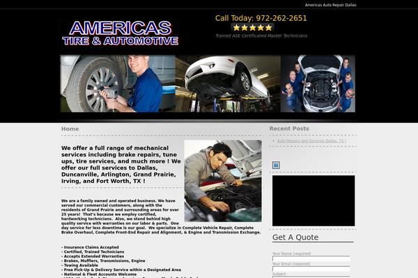 americasautorepairdallas.info site used Base-template