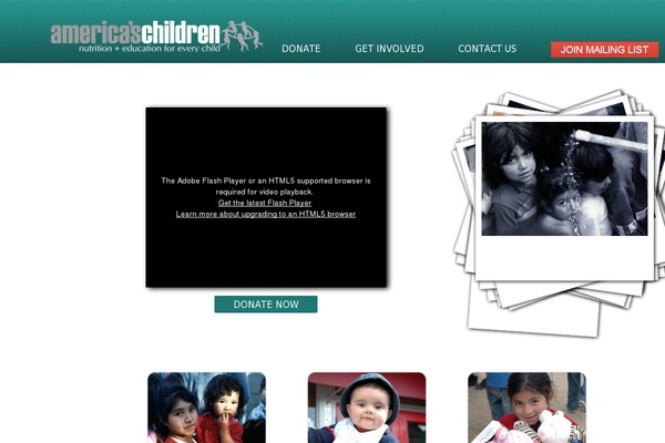 Charitas theme site design template sample
